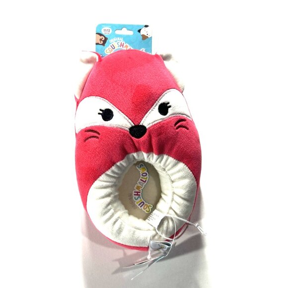 Squishmallows Girls Slippers Plush Lightweight Red Fifi the Fox Size 11-12 NEW - Picture 4 of 7